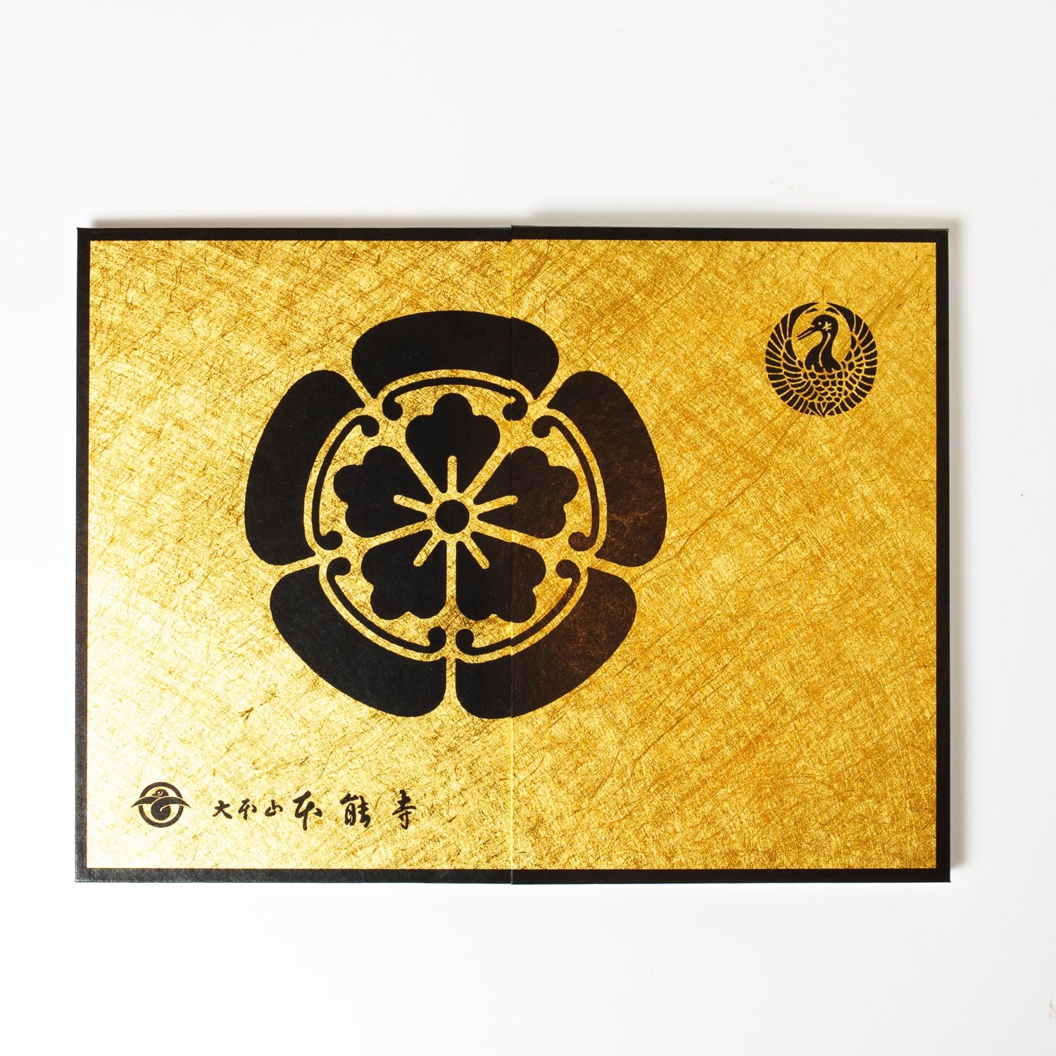 御朱印帳 織田木瓜/織田信長 金 – 法華宗大本山 本能寺【公式】