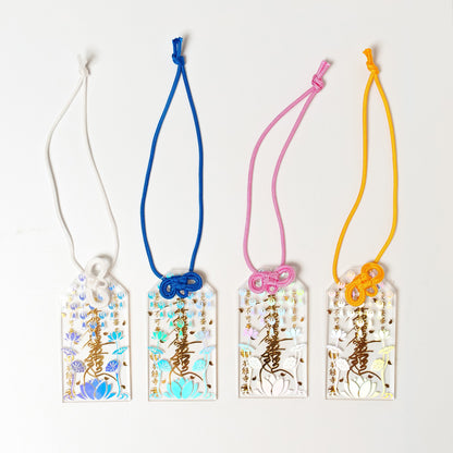 お守り　オーロラアクリル